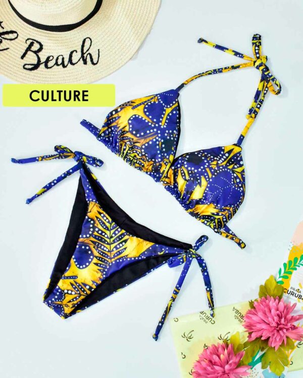 Bikini bronceador, beachwear, moda playa, trajes de baño