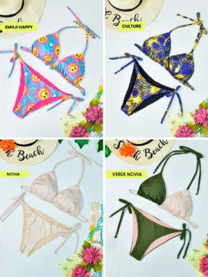 Bikinis bronceador, bikinis,trajes de baño