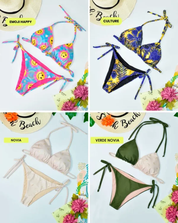 Bikinis bronceador, bikinis,trajes de baño